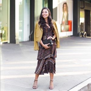 A.L.C. Paisley silk dress